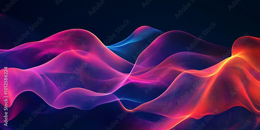 Fototapeta premium pink , purple background with silk