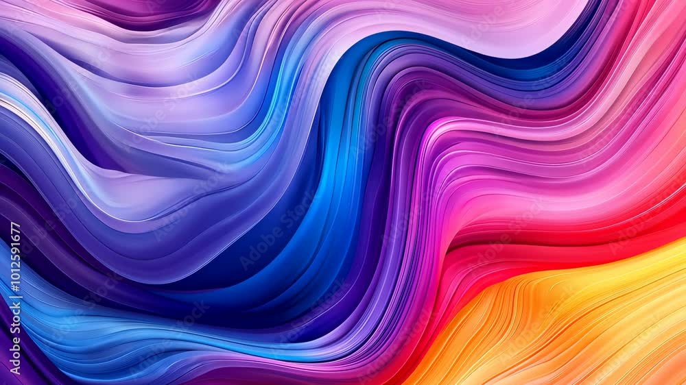 Abstract colorful flowing swirls, vibrant digital art. Creativity and expression concept Abstract colorful flowing swirls, vibrant digital art. Creativity and expression concept