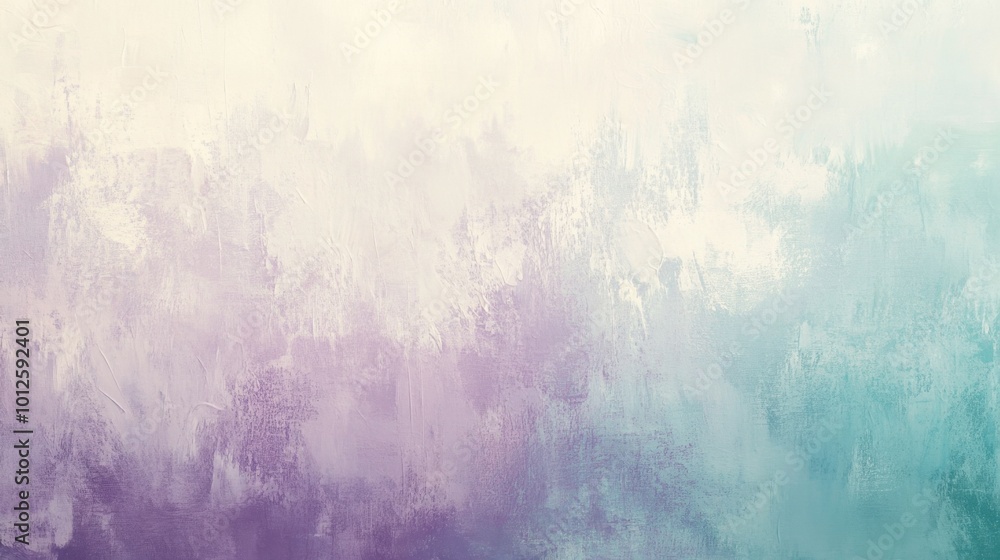 A subtle and light colorful texture paint background with hues of soft violet, cream, and light teal, creating a soothing effect. A subtle and light colorful texture paint background with hues of soft violet, cream, and light teal, creating a soothing effect.