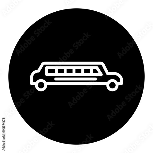 Limousine Vector Icons