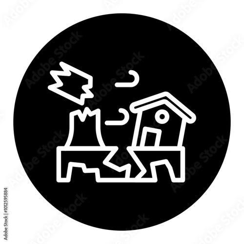 Earthquake Vector Icons