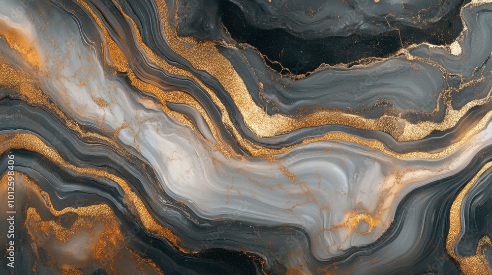 Abstract fluid art in earth tones with gold veining, mimicking the look of luxurious marble with a natural touch. Abstract fluid art in earth tones with gold veining, mimicking the look of luxurious marble with a natural touch.