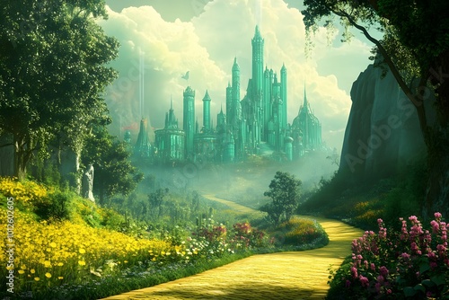 Emerald City and the Yellow Brick Road