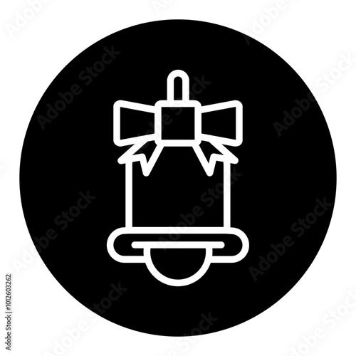 Christmas Bell Vector Icons