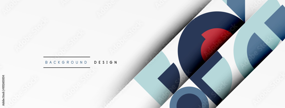 Modern geometrical abstract background - circles. Business or technology presentation design Modern geometrical abstract background - circles. Business or technology presentation design