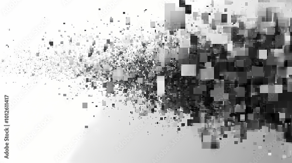 Gray abstract pixel art png wallpaper. Gradient Art. Illustration Gray abstract pixel art png wallpaper. Gradient Art. Illustration