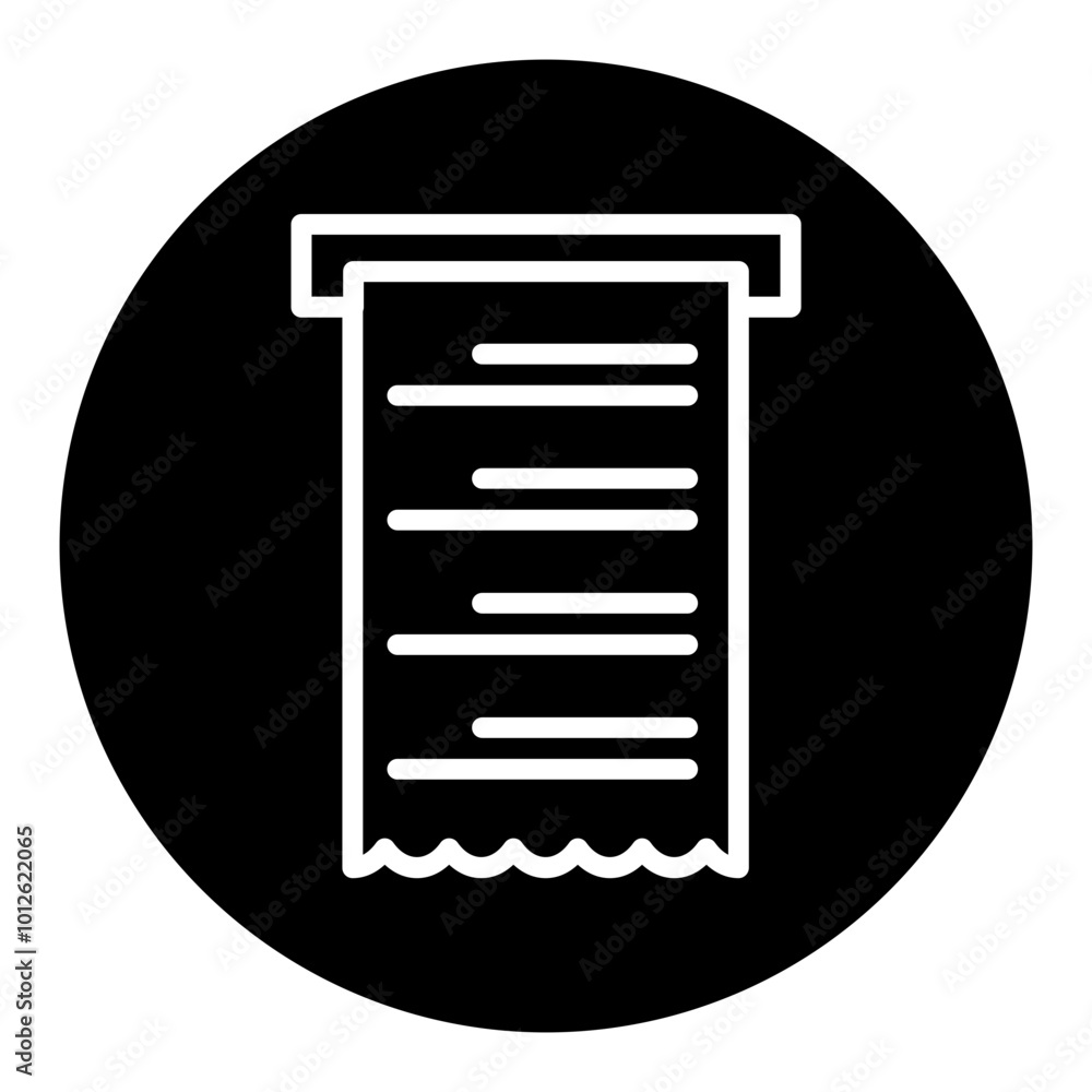 Receipt Vector Icons Receipt Vector Icons