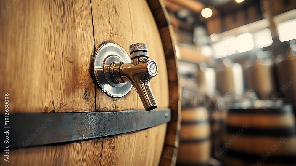 Traditional Cellar's Modern Touch: A Close-Up of Wine Aging Process on Tour Traditional Cellar's Modern Touch: A Close-Up of Wine Aging Process on Tour