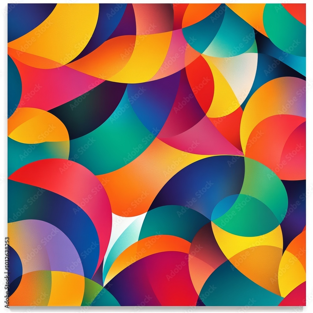 Abstract Colorful Geometric Shapes Background Design Abstract Colorful Geometric Shapes Background Design