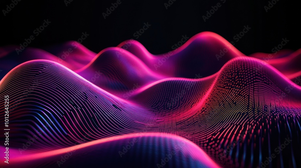 Abstract Digital Landscape Abstract Digital Landscape
