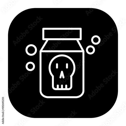 Poison Vector Icons