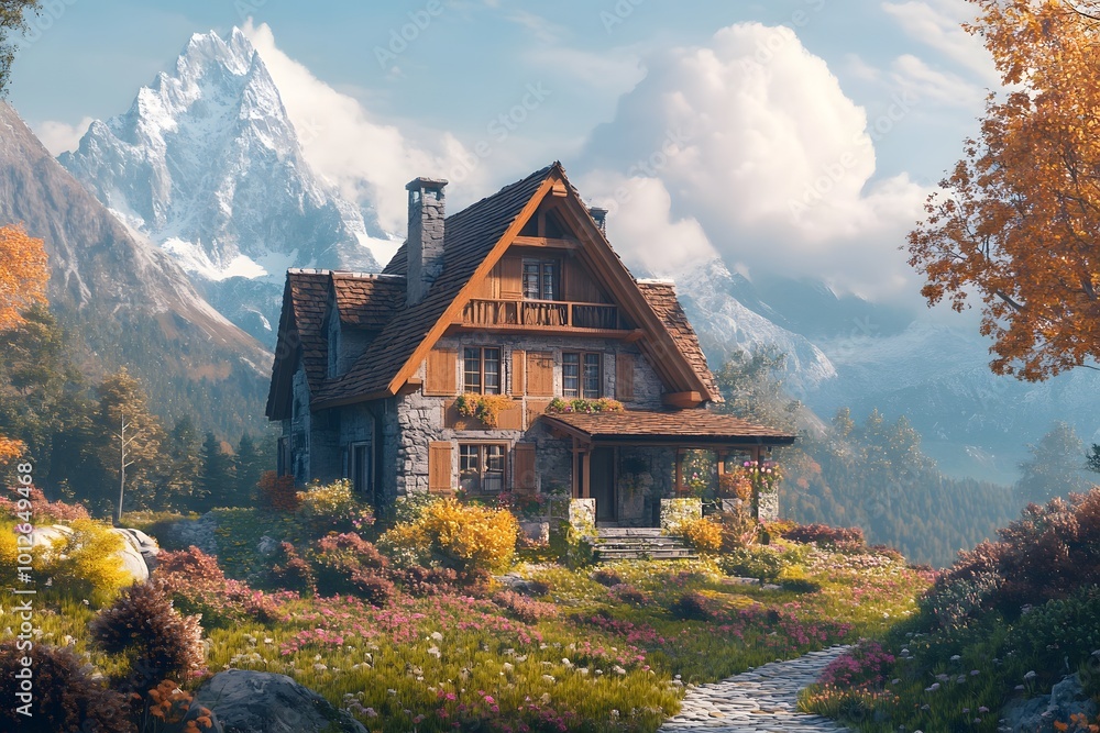 Charming Mountain Cabin Charming Mountain Cabin