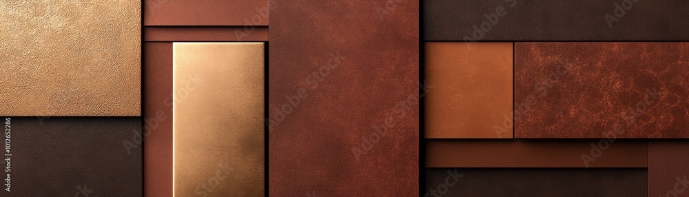 Fototapeta premium Abstract Brown Leather Texture Background