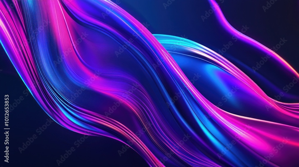 Abstract Fluid Waves Abstract Fluid Waves