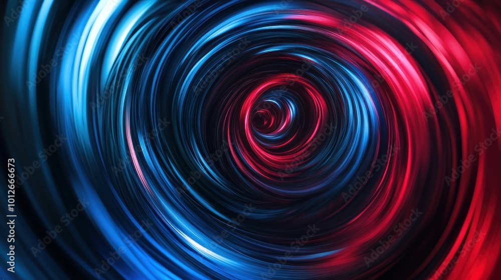 Obraz premium Abstract Swirling Lights