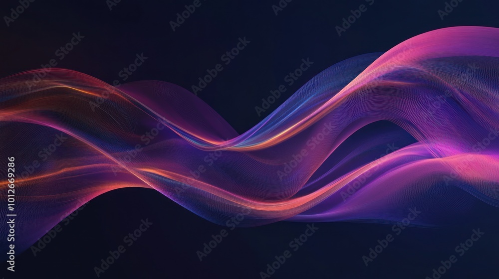 Abstract Wavy Lines Abstract Wavy Lines