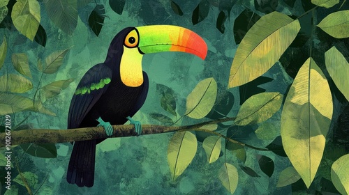 Toucan in the Jungle photo