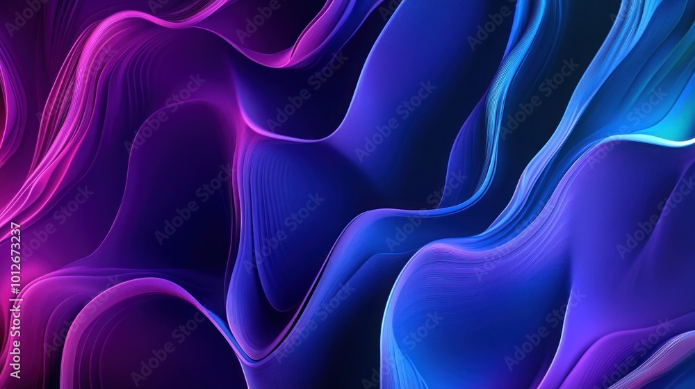 Obraz premium Abstract Swirling Colors