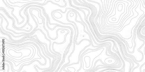 Topographic map background. Geographic line map with elevation assignments. Map line of topography. Vector abstract topographic map concept with space for your copy.