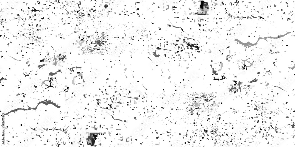 Dark Messy Dust Overlay Distress Background. Grunge Black And White Urban Vector Texture Template. Dark Messy Dust Overlay Distress Background. Grunge Black And White Urban Vector Texture Template.