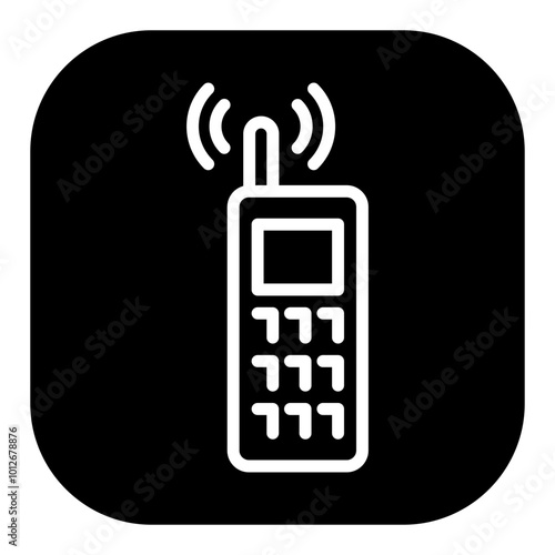Walkie Talkie Vector Icons