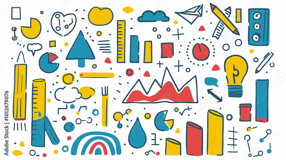 Business diagram and equipment and graph. Business diagram and equipment and graph.