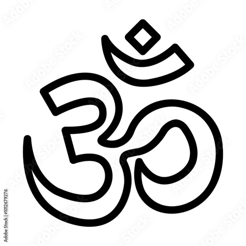 om Line Icon