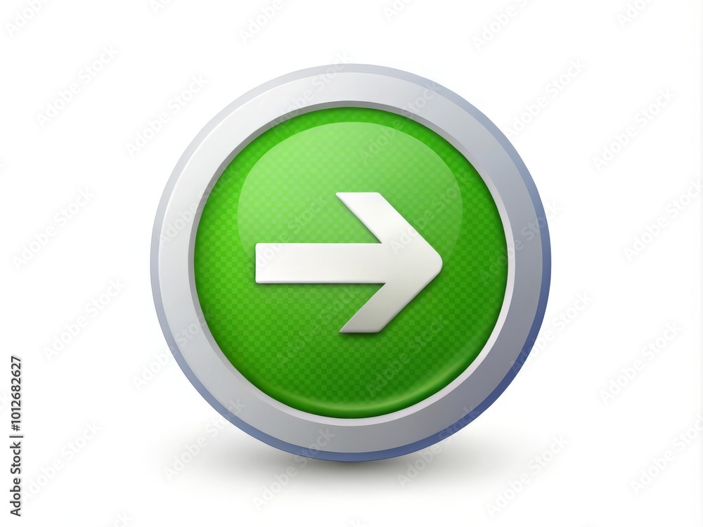A sleek circular arrow vector icon representing rightward movement for navigation. Ideal for modern graphic designs and A sleek circular arrow vector icon representing rightward movement for navigation. Ideal for modern graphic designs and