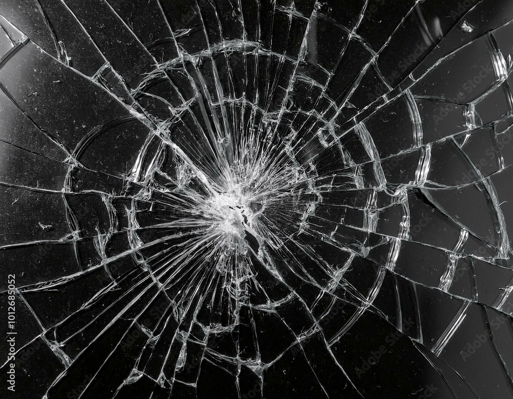 Fototapeta premium broken glass broken glass