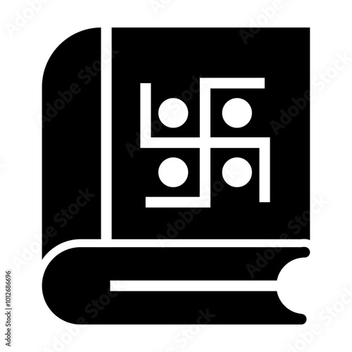 vedas book Solid icon