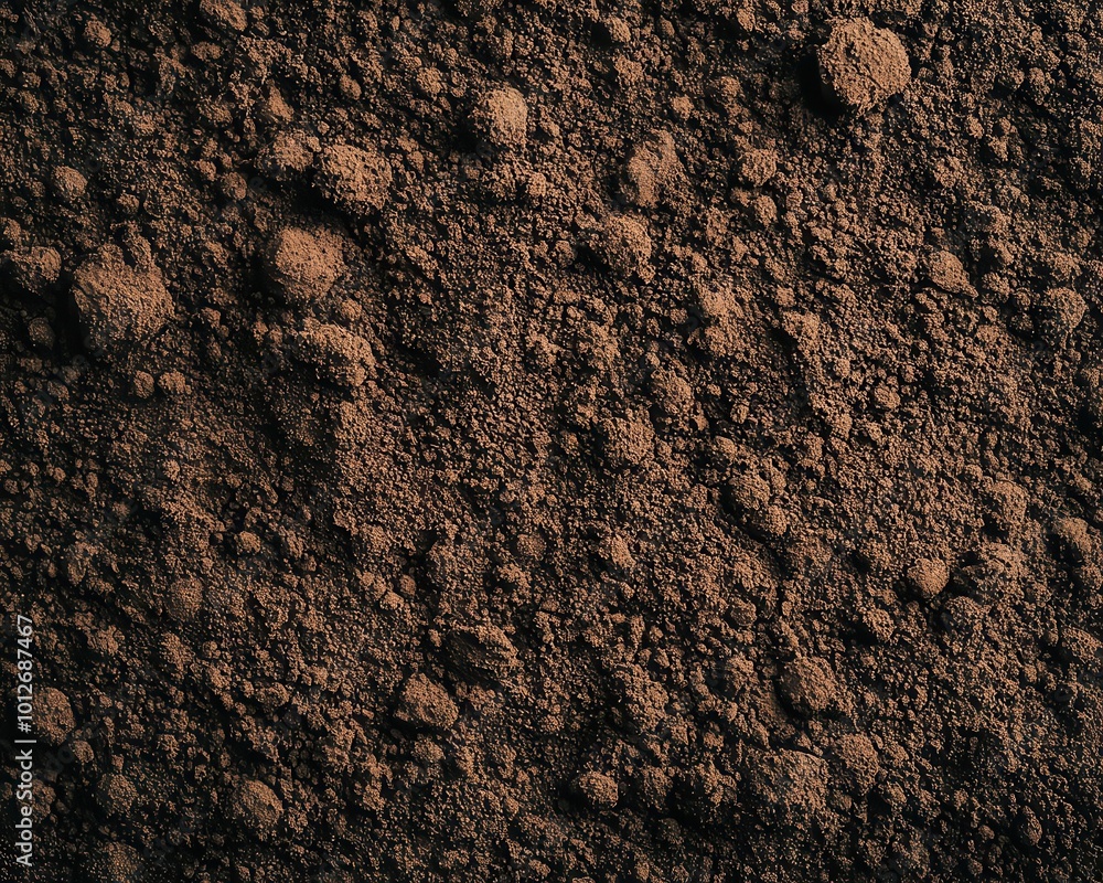 Close-up view of rich brown soil, displaying texture and small stones, emphasizing the earth's natural elements and nutrients, perfect for agricultural and outdoor themes. Close-up view of rich brown soil, displaying texture and small stones, emphasizing the earth's natural elements and nutrients, perfect for agricultural and outdoor themes.