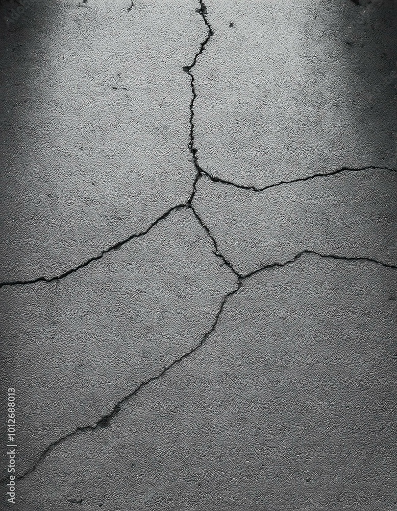 Obraz premium cracked concrete wall