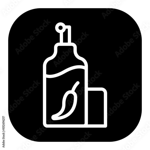 Pepper Spray Vector Icons