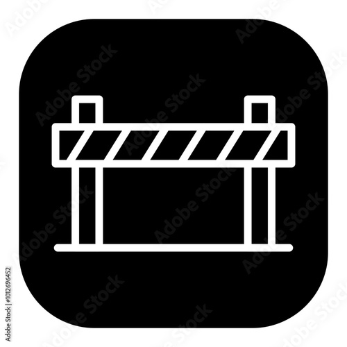 Road Block Vector Icons