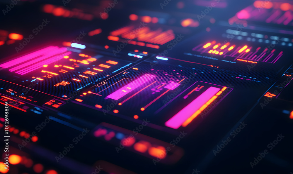 Futuristic financial dashboards and luxury business charts with glowing neon lines, gold accents, and connected nodes for corporate branding. Futuristic financial dashboards and luxury business charts with glowing neon lines, gold accents, and connected nodes for corporate branding.