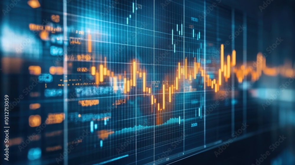 An artistic finance-themed backdrop showcasing various statistics, candlesticks, and bar charts, highlighted by an upward arrow. The design conveys a sense of financial momentum. An artistic finance-themed backdrop showcasing various statistics, candlesticks, and bar charts, highlighted by an upward arrow. The design conveys a sense of financial momentum.