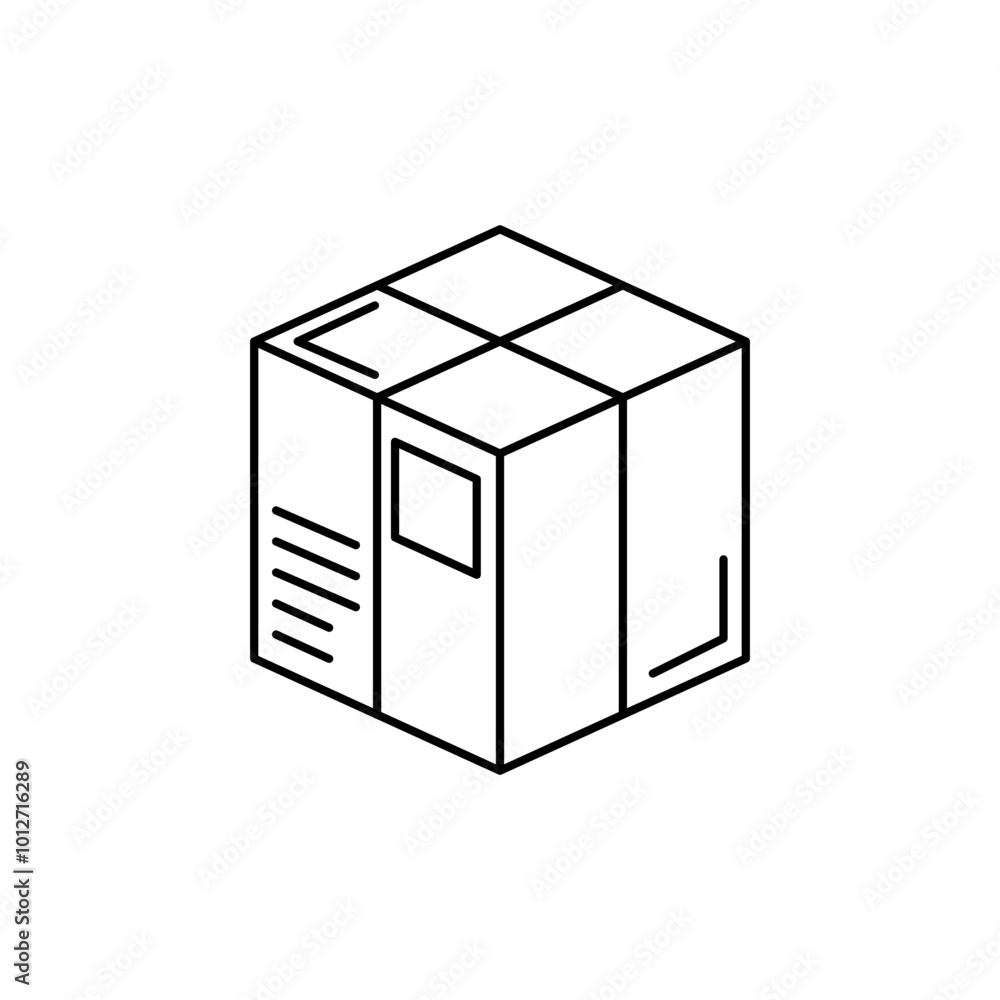 Cargo package icon, large package, Delivery Service Cargo package icon, large package, Delivery Service