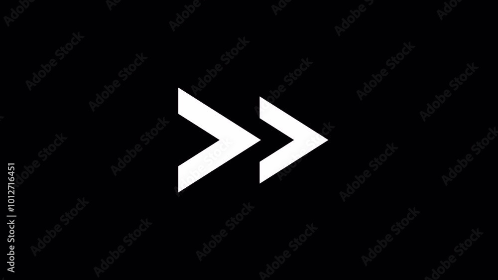 Alpha matte slow arrow transition. vidio 4k Alpha matte slow arrow transition. vidio 4k