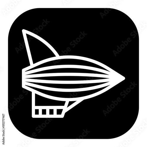 Zeppelin Vector Icons