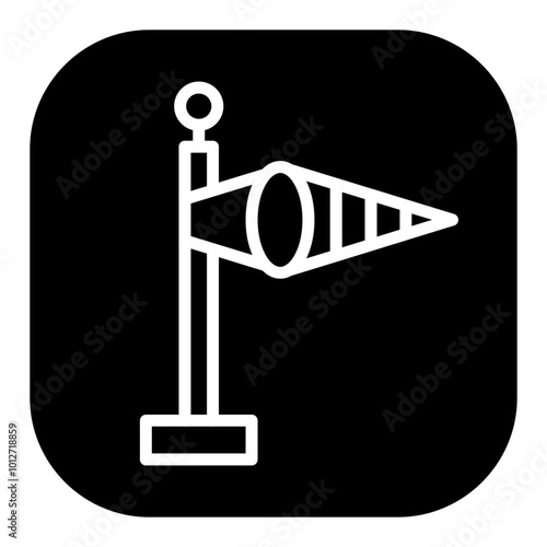 Windsock Vector Icons
