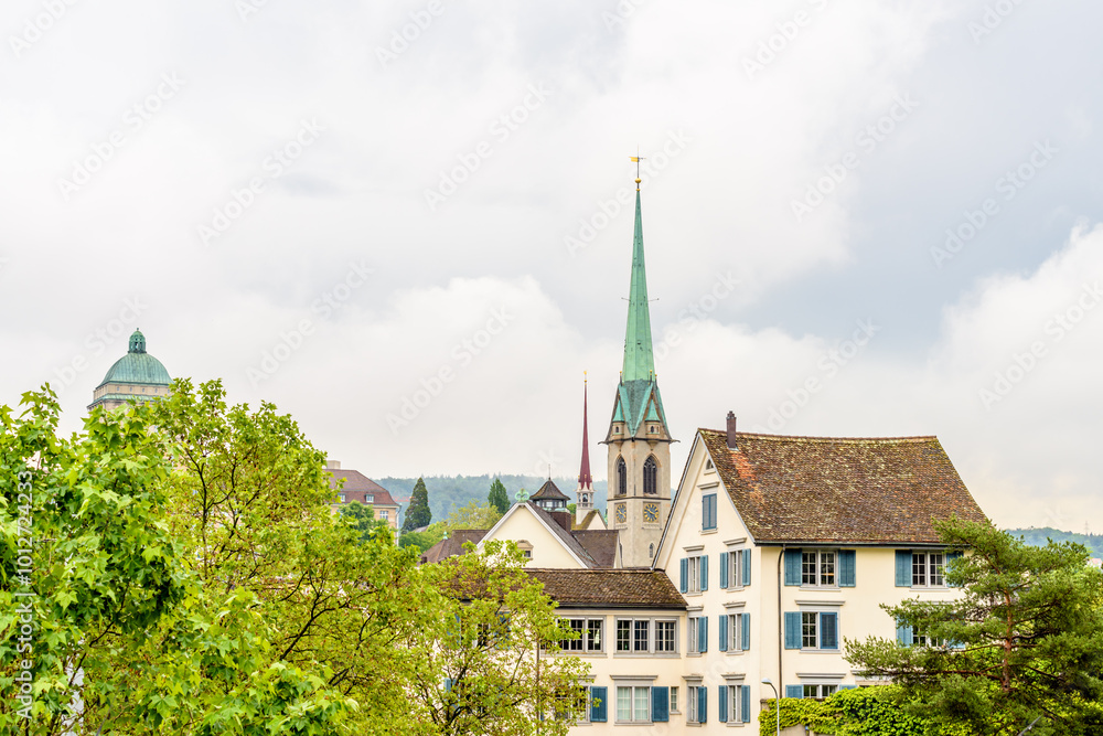 Architectural Elements of Historical buildings in the center of Zurich, Switzerland. Architectural Elements of Historical buildings in the center of Zurich, Switzerland.