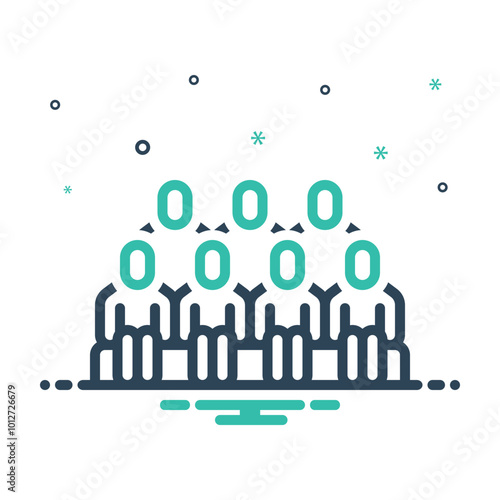 Mix icon for audience