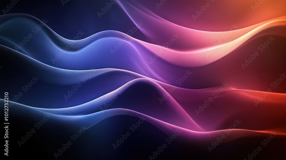 Abstract Waves of Color Abstract Waves of Color