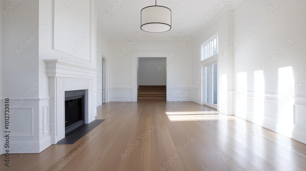 Stunning Luxury Home with a Beautiful Vertical Living Room, featuring an elegant fireplace, a large window with natural light, and a spacious interior that creates a relaxing and sophisticated atmosph Stunning Luxury Home with a Beautiful Vertical Living Room, featuring an elegant fireplace, a large window with natural light, and a spacious interior that creates a relaxing and sophisticated atmosph