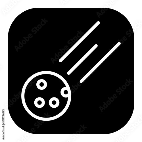 Meteorites Vector Icons