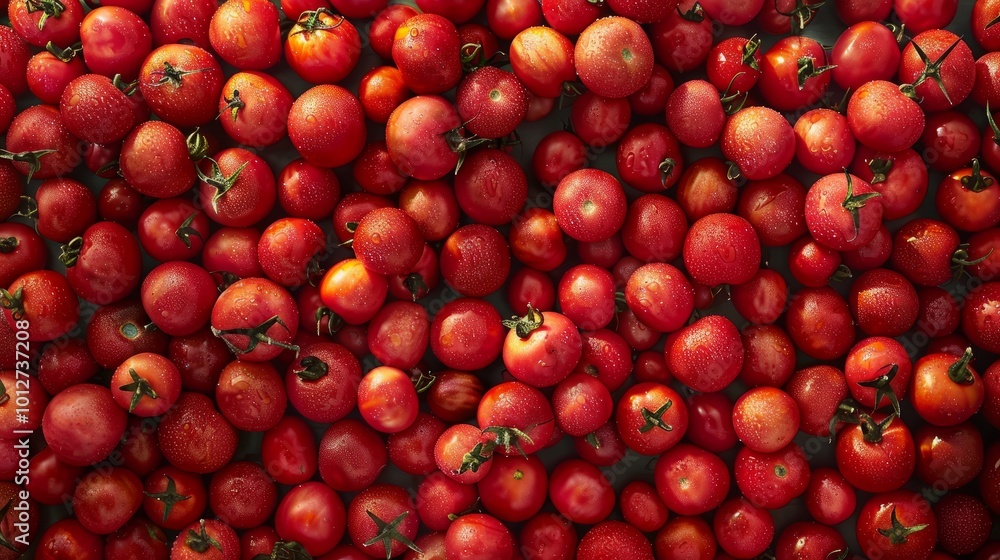 Close up of Tomato background, top view. Photorealistic high resolution macro photography for advertising or food design. Close up of Tomato background, top view. Photorealistic high resolution macro photography for advertising or food design.