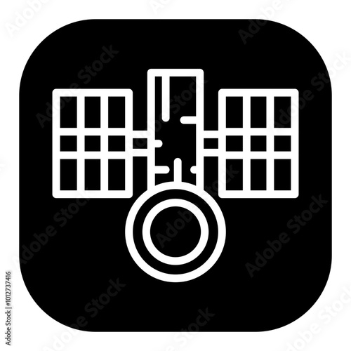 Hubble Telescope Vector Icons