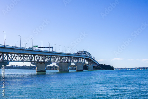 Auckland Harbour bridge photo