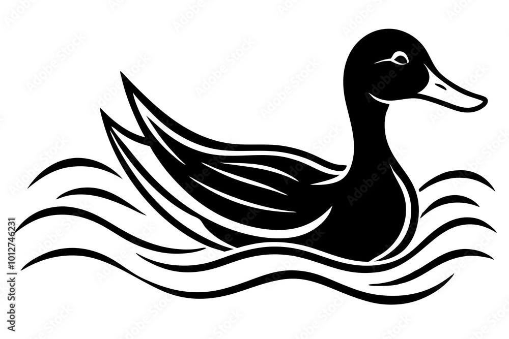 Waddle On Water A Playful Duck Head Above Water Vector Illustration
Waddle On Water A Playful Duck Head Above Water Vector Illustration