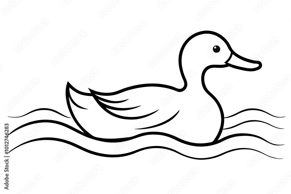Waddle On Water A Playful Duck Head Above Water Vector Illustration
Waddle On Water A Playful Duck Head Above Water Vector Illustration
